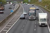 M27 near Portchester. Picture: Chris Moorhouse (jpns 040522-24)