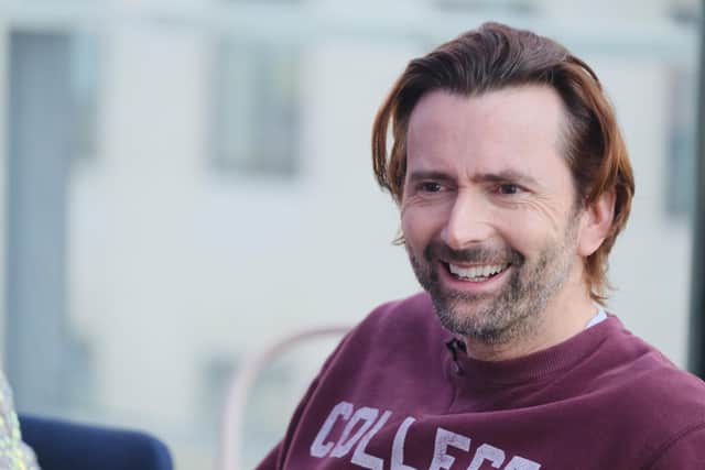 David Tennant was one of the celebrities to be grilled by The Assembly on ITV (Picture: ITV/Rockerdale Studios)