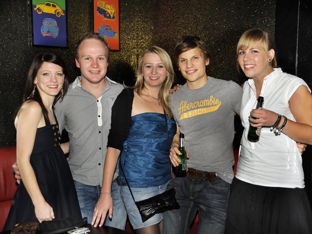 Clubbers having a good time at Tiger Tiger in 2008. Picture: (084627-0047)
