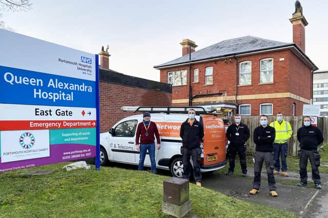 The cabling division of Portsmouth IT and telecoms business easyNetworks