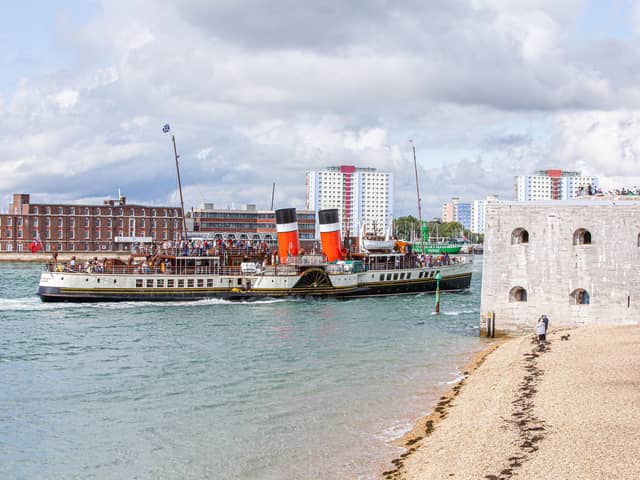 PS Waverley, the world’s last seafaring paddle steamer, will be returning to Portsmouth this Summer.