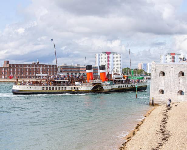 PS Waverley, the world’s last seafaring paddle steamer, will be returning to Portsmouth this Summer.