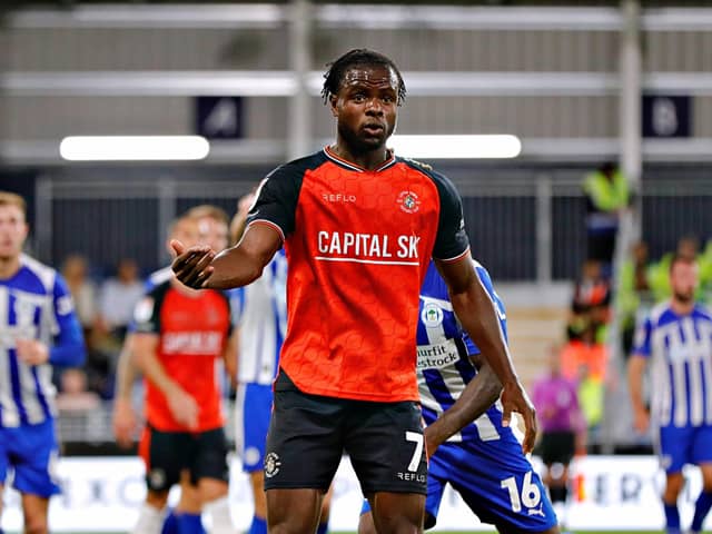 Milli Alli has joined Portsmouth on loan from Luton. Picture: Liam Smith