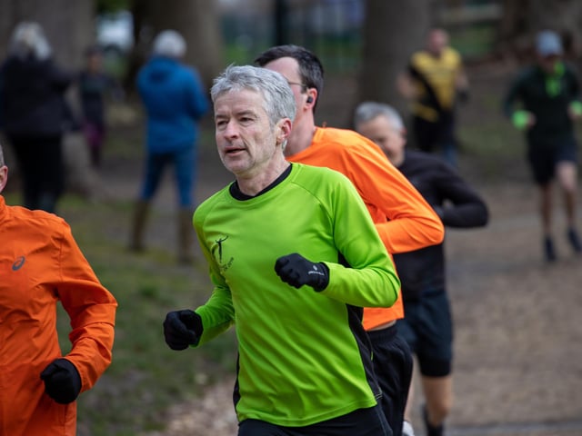 Competitors in Saturday morning's Havant parkrun at Staunton Country Park. Picture: Alex Shute