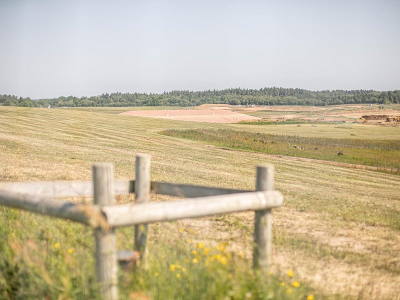 Work being undertaken for the Havant Reservoir in Havant