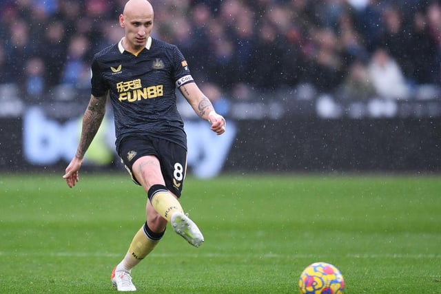 Shelvey, who captained Newcastle at West Ham last weekend, has started every game - bar one - since Howe arrived in November.