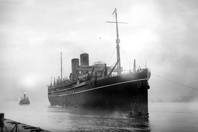 The P&O liner SS Rawalpindi. Picture: Topical Press Agency/Hulton Archive/Getty Images.