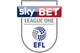 The League One logo. 