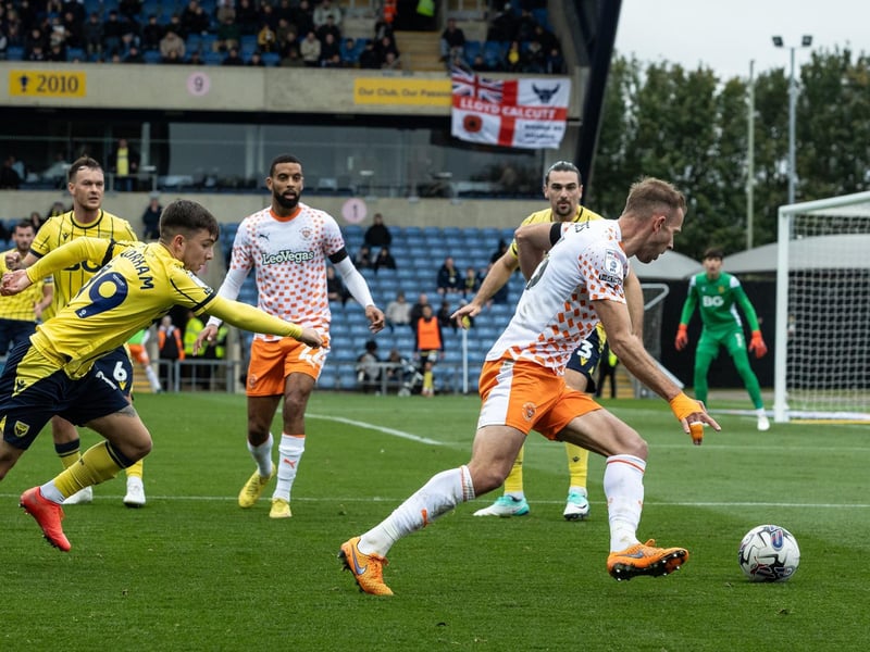 There has been an average attendance of 9,092 at the Kassam Stadium this season.