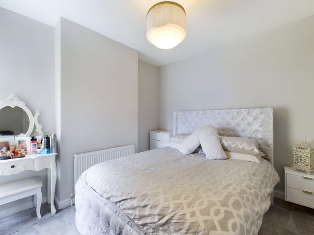 The terraced home in Langley Road, Buckland