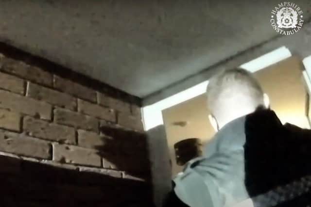 Portsmouth Covid Breach
CAPTION: Police broke up a large house party in St Chad's Avenue, North End, overnight on January 30-31 2021. Picture: Hampshire police