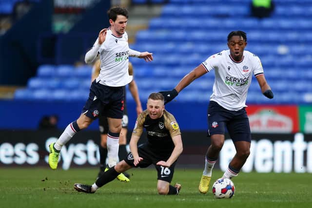 Pompey lost 3-0 at Bolton Wanderers today to drop to 15th in the League One table