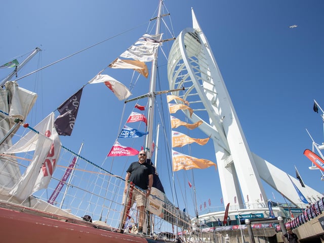 Pictured - Bob Beggs, Skipper of this years winning Clipper Ha long Bay VietnamPhotos by Alex Shute