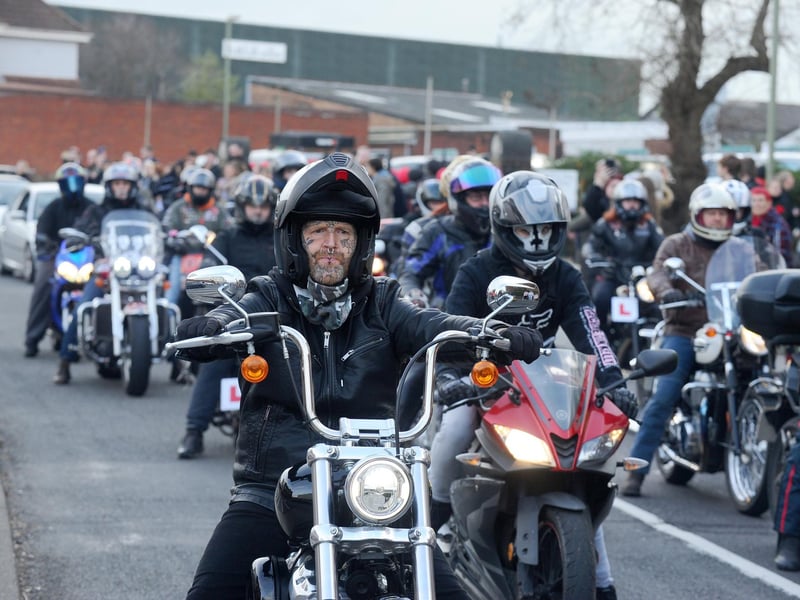 The funeral of Levi Kent took place on Thursday, December 21, 2023 at St John's Church in Forton Road, Gosport. Picture: Sarah Standing (211223-3616)