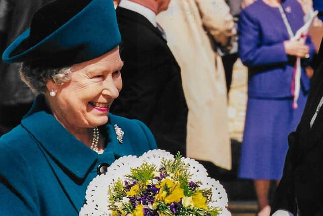 HM Queen Elizabeth visiting Portsmouth Cathedral when she presented Maundy money, on Maundy Thursday 1998
Picture: Portsmouth Cathedral