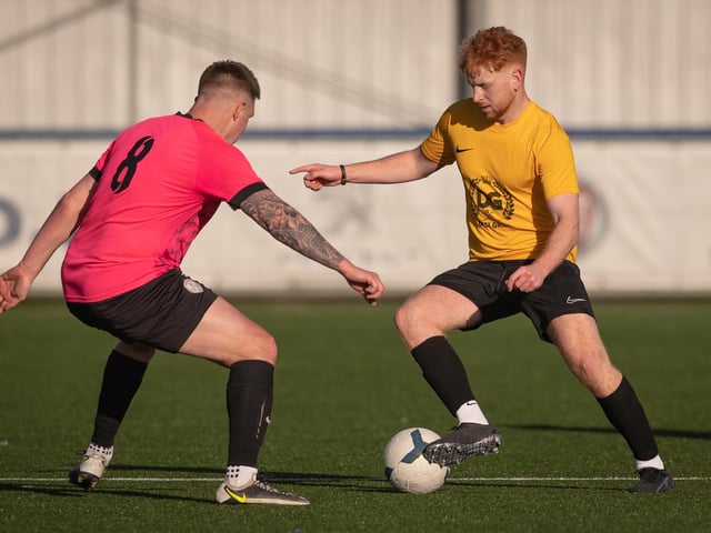 Freehouse (pink) v FFTP. Picture by Keith Woodland