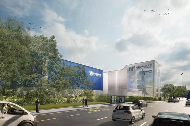 Newly approved self-storage facility