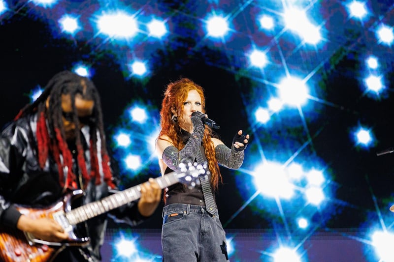 Jess Glynne at Castle Stage Pictured: Jess Glynne Picture:Marcin Jedrysiak