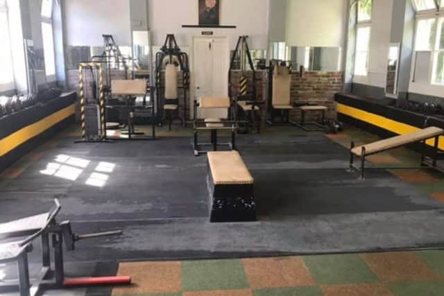 Mr Ferguson said disembodied voices could be heard from inside the building overnight. Pictured: Don Styler’s Physical Training Centre in Monks Walk, Elson, Gosport.