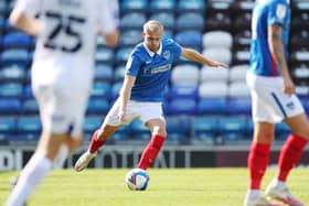 Jack Whatmough is bracing himself for more first-team competition should Pompey succeed in recruiting a new centre-half. Picture: Joe Pepler