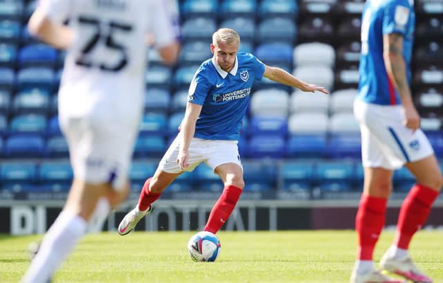 Jack Whatmough is bracing himself for more first-team competition should Pompey succeed in recruiting a new centre-half. Picture: Joe Pepler