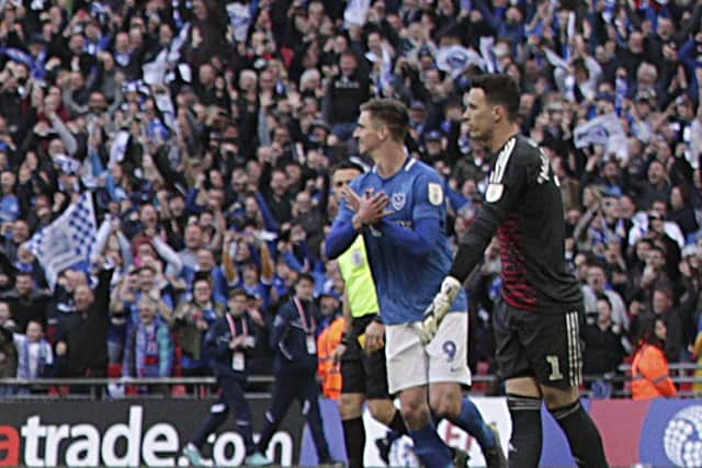 Oli Hawkins celebrates. Picture: Barry Zee