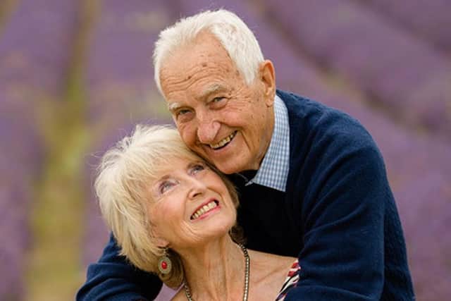 Alan and Diane Riggs pictured together in September 2020. Picture: Hannah Lucy Photogragraphy