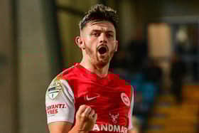 Larne striker Lee Bonis has been linked with a summer move to Pompey.