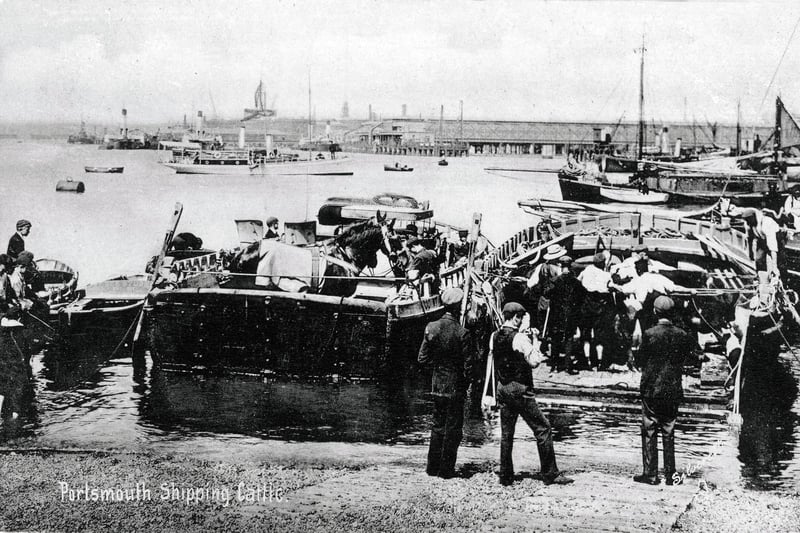 Point, Old Portsmouth, in the early years of the last century.