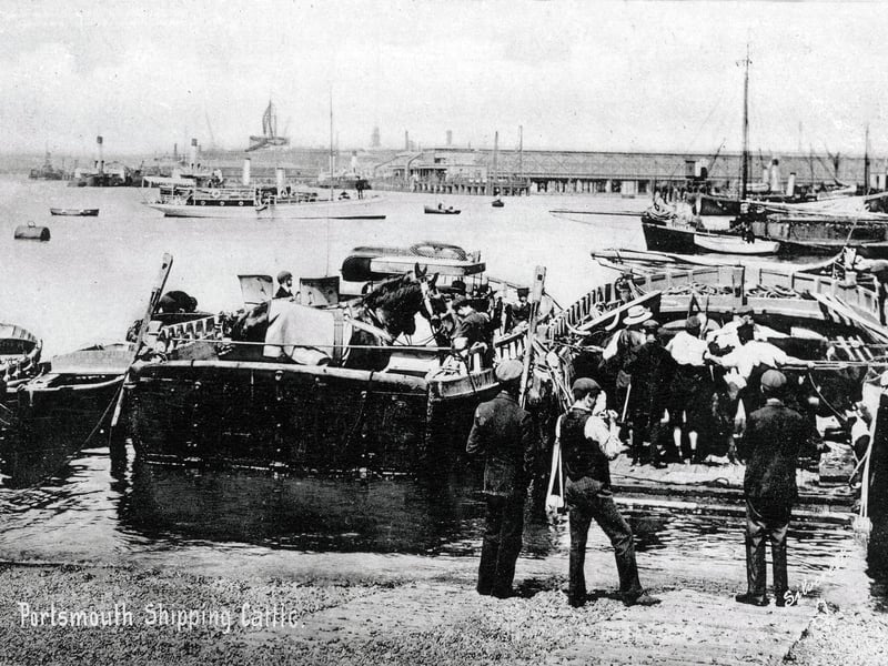 Point, Old Portsmouth, in the early years of the last century.