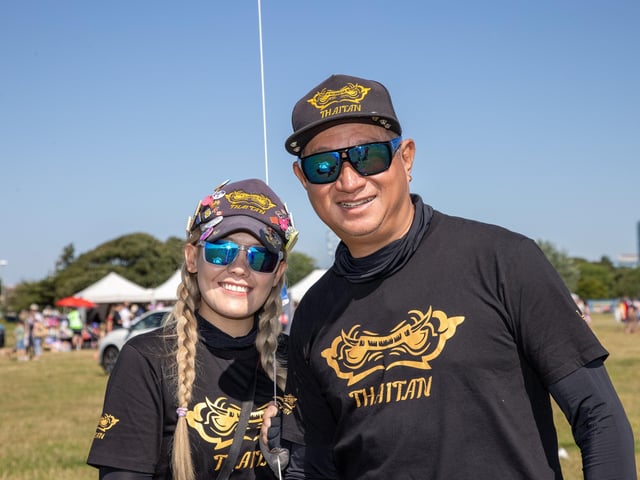 Pictured - Thai Tan Kite TeamPhotos by Alex Shute
