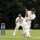 Sam Floyd top scored for Sarisbury in their Village Cup loss at Cookham Dean. Picture: Chris Moorhouse