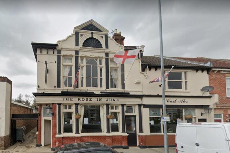 The Rose In June pub at 100-102, Milton Road, Portsmouth was graded three-out-of-five by the Food Standards Agency after assessment on January 26.