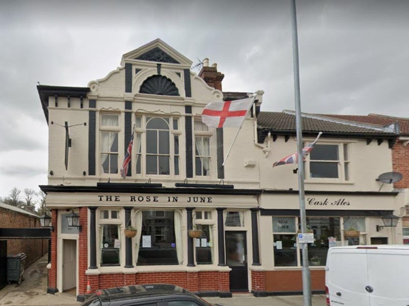 The Rose In June pub at 100-102, Milton Road, Portsmouth was graded three-out-of-five by the Food Standards Agency after assessment on January 26.