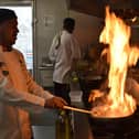 The Akash, Southsea has been nominated as one of the recommended food places of Portsmouth
Pictured: Chef Faz Forhad Ahmed at the Akash. 
Picture: Khalif Rehman