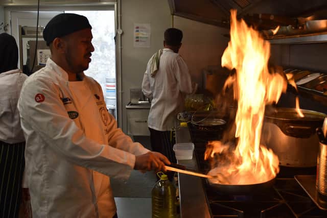 The Akash, Southsea has been nominated as one of the recommended food places of Portsmouth
Pictured: Chef Faz Forhad Ahmed at the Akash. 
Picture: Khalif Rehman