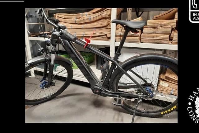 The picture released by Portsmouth police. Picture: Hampshire Constabulary 