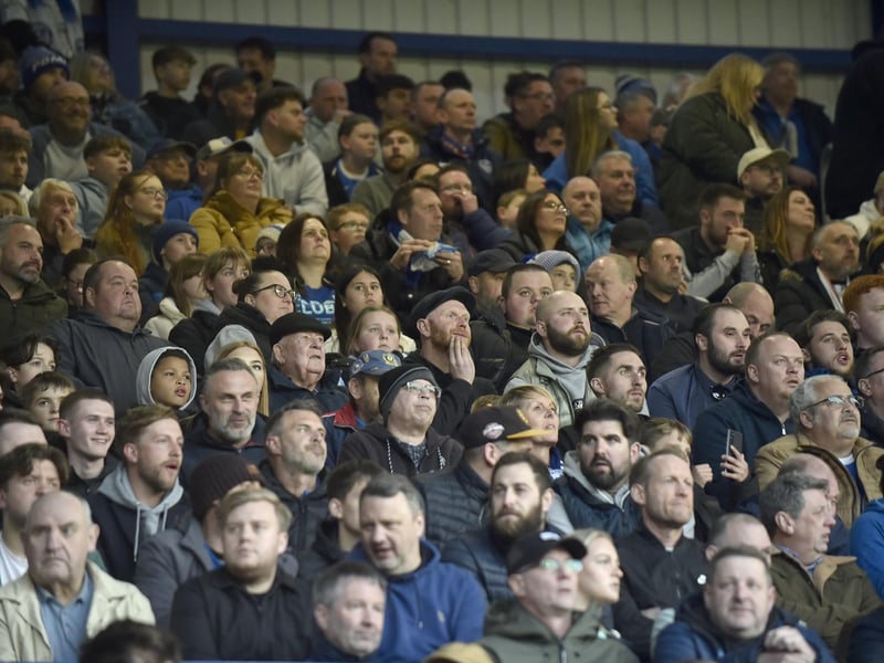 Fans at Fratton Park as they prepare for the match between Portsmouth FC v BarnsleyPicture: Sarah Standing (160424-573)