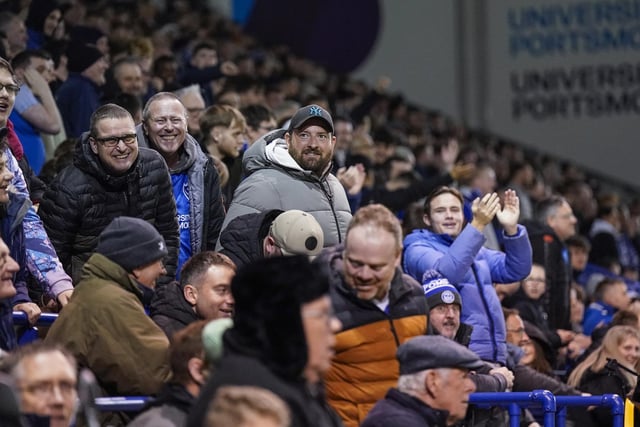 The Pompey fans' support will be crucial between now and the end of the season