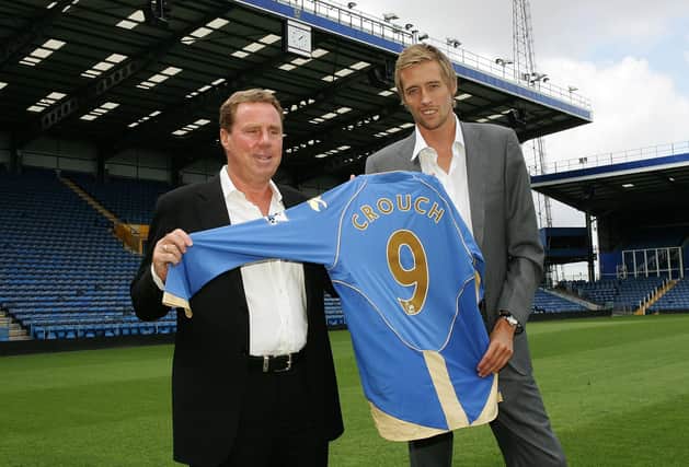 Peter Crouch is Pompey's most expensive signing.