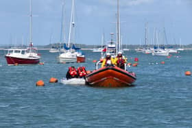 Three rescued from sea at West Wittering
