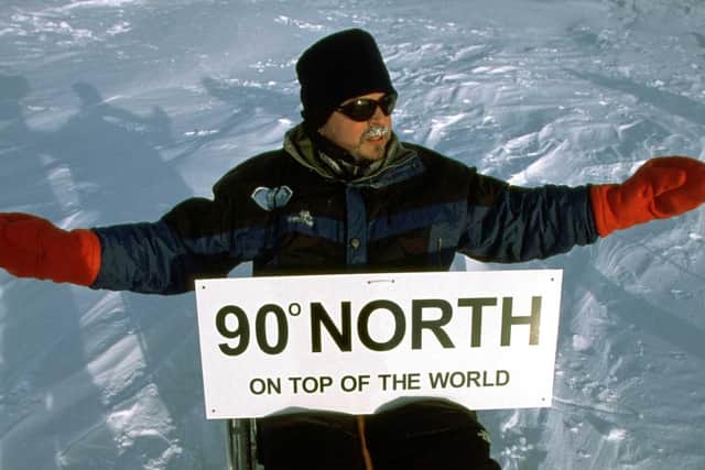 Michael at the North Pole.