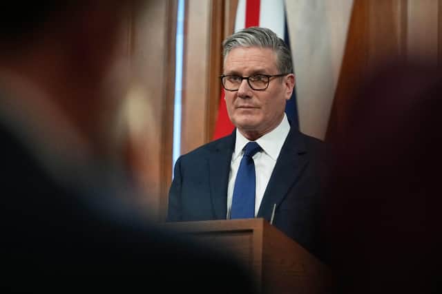 Prime minister Sir Keir Starmer.