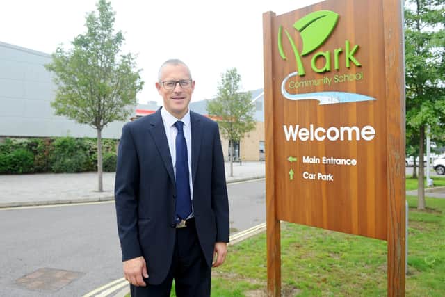 Park Community School headteacher, Chris Anders, said he is excited about the return of pupils to school but has warned about the challenges ahead.
Picture: Sarah Standing