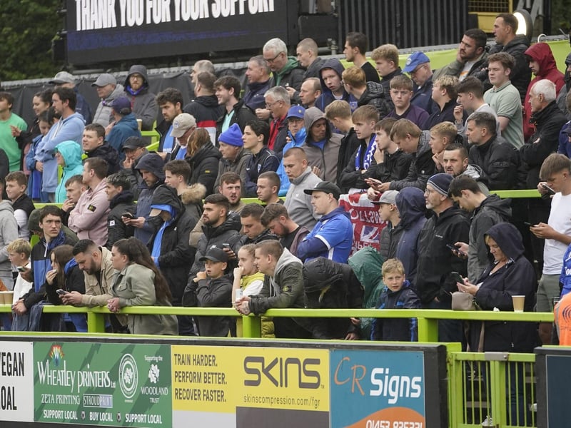 1,037 Pompey fans made the midweek trip to Forest Green Rovers for the Carabao Cup game at New Lawn