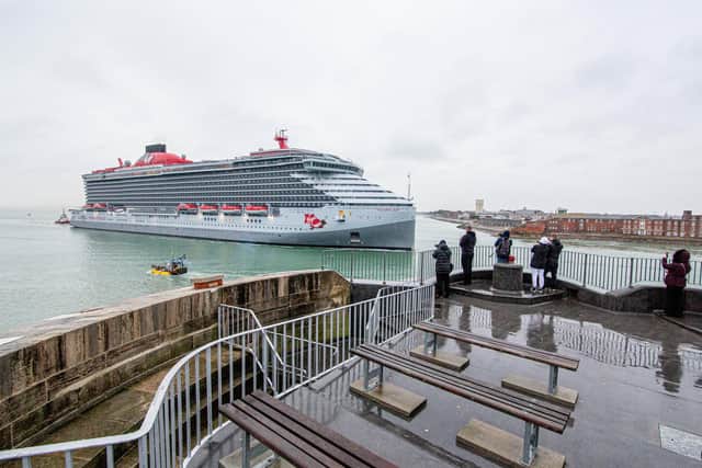 Valiant Lady is the sister ship of Virgin Voyages’ other luxury cruise liner, Scarlet Lady.