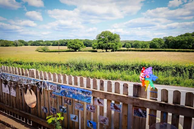 View from Earlybirds Preschool in Newtown, Hampshire