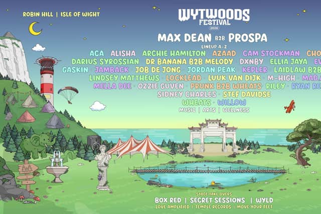 Full lineup revealed - including some of the biggest names in UK dance music.