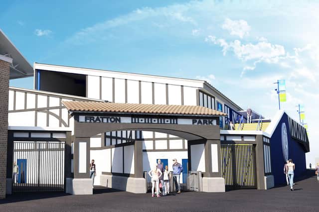 Fratton Park's proposed Milton end redevelopment has received the green light from planning chiefs. Picture: Portsmouth FC