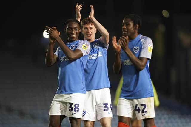 Pompey beat Southampton 5-2 in the last round of the Hampshire Senior Cup